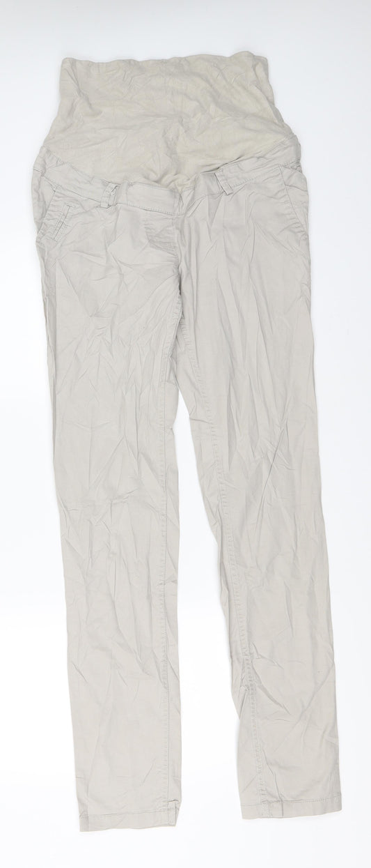 H&M Womens Beige   Chino Trousers Size 36 L32 in