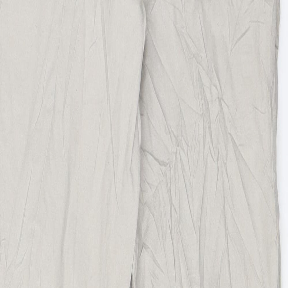 H&M Womens Beige   Chino Trousers Size 36 L32 in