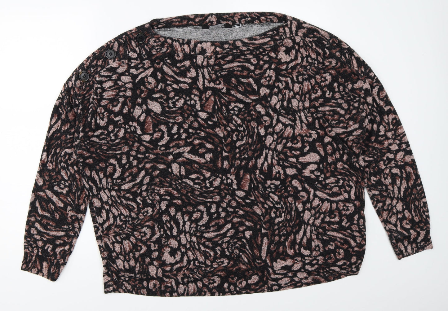 Dorothy Perkins Womens Black   Pullover Jumper Size 18