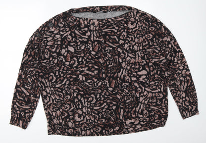 Preloved Dorothy Perkins Womens Black   Pullover Jumper Size 18 - Front