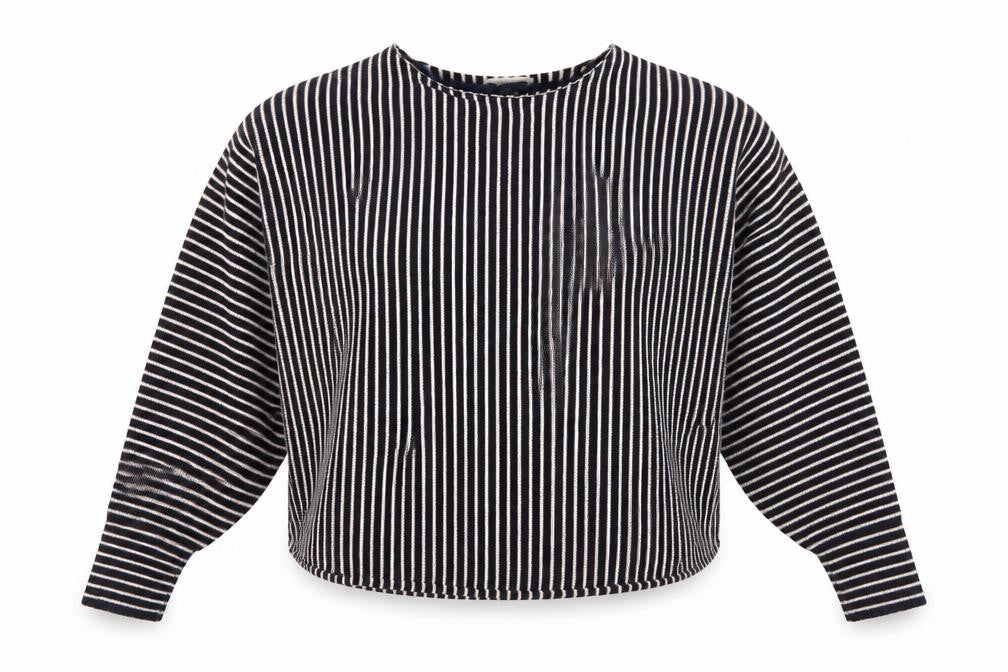 Apricot Womens Blue Striped  Pullover Jumper Size 12