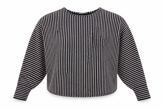 Apricot Womens Blue Striped  Pullover Jumper Size 12
