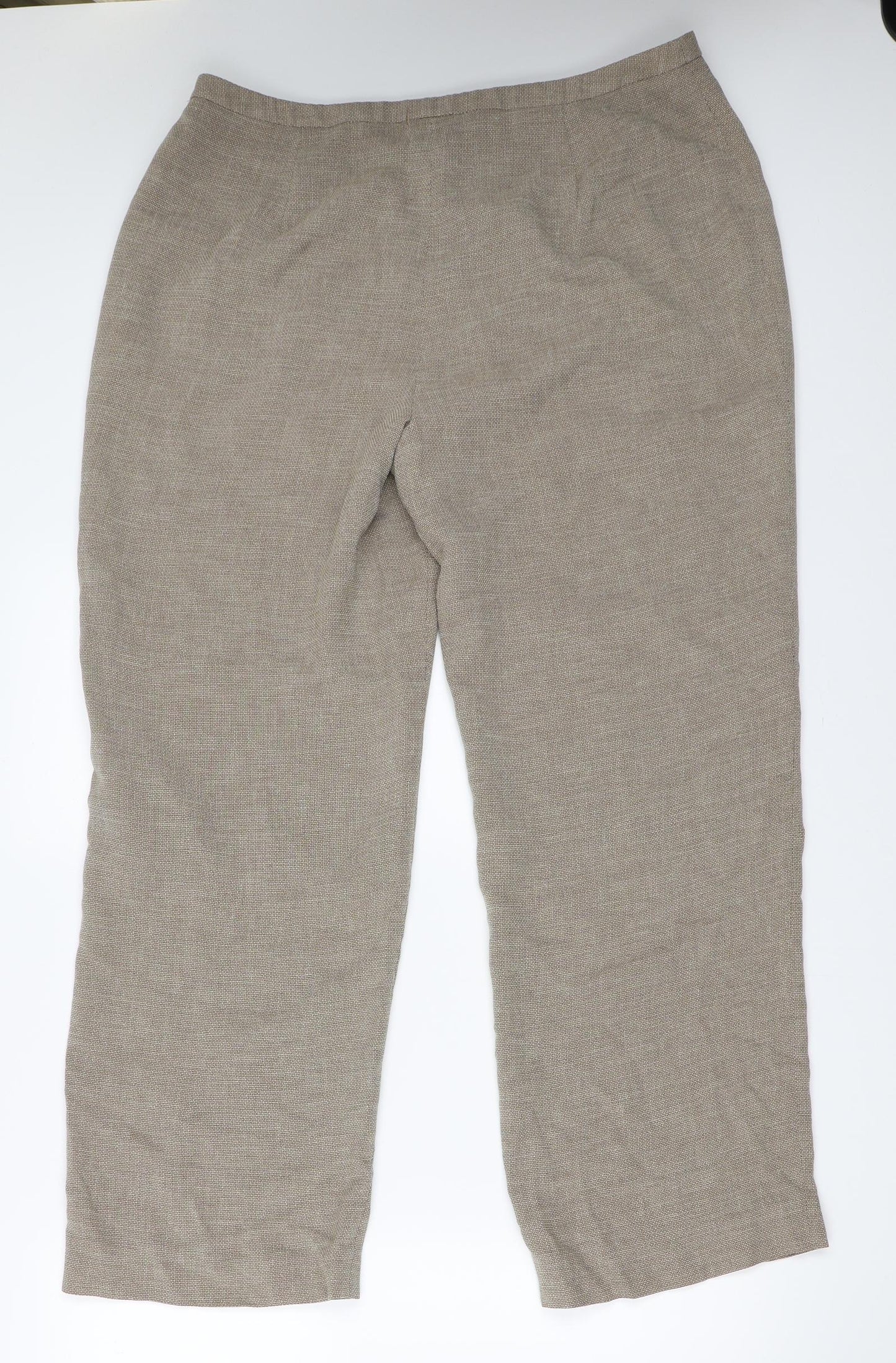 Planet Womens Beige   Trousers  Size 16 L29 in