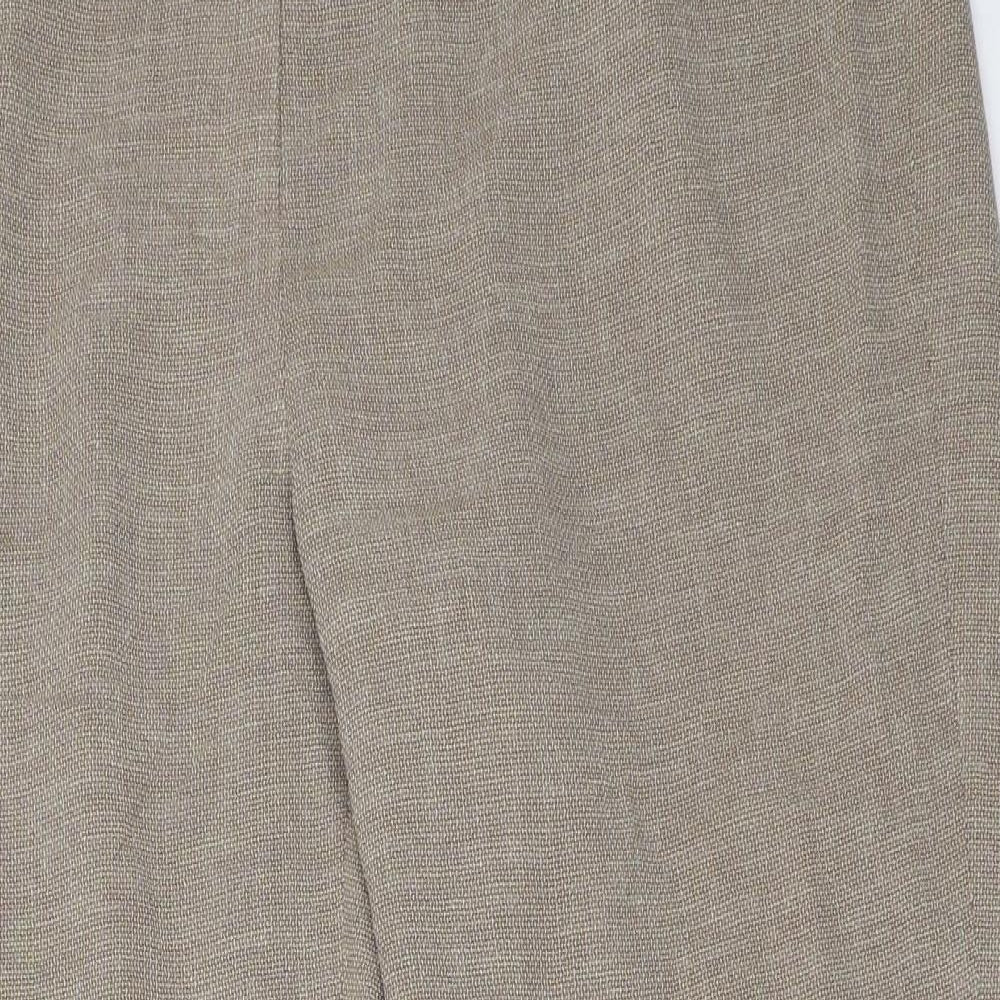 Planet Womens Beige   Trousers  Size 16 L29 in