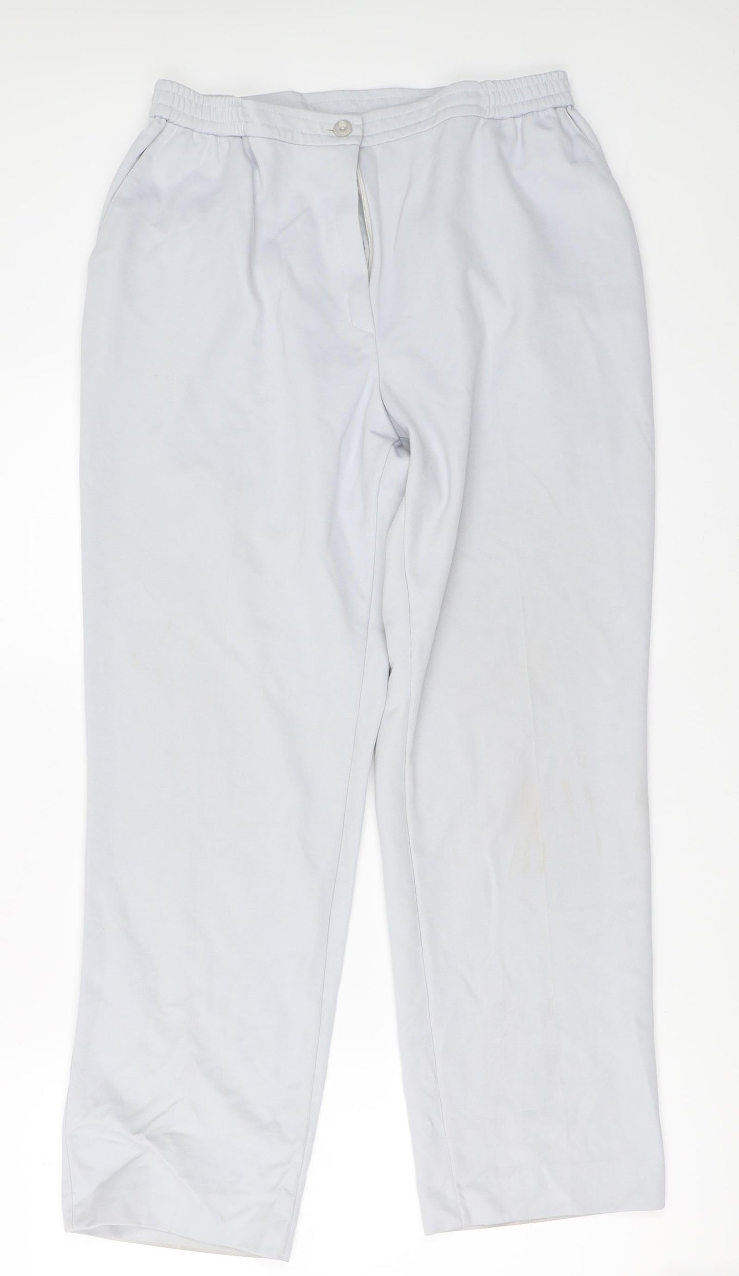 Finnkarelia Womens Grey   Trousers  Size 12 L27 in