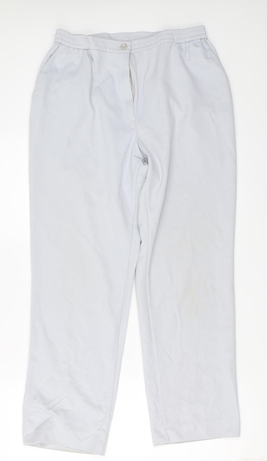 Finnkarelia Womens Grey   Trousers  Size 12 L27 in