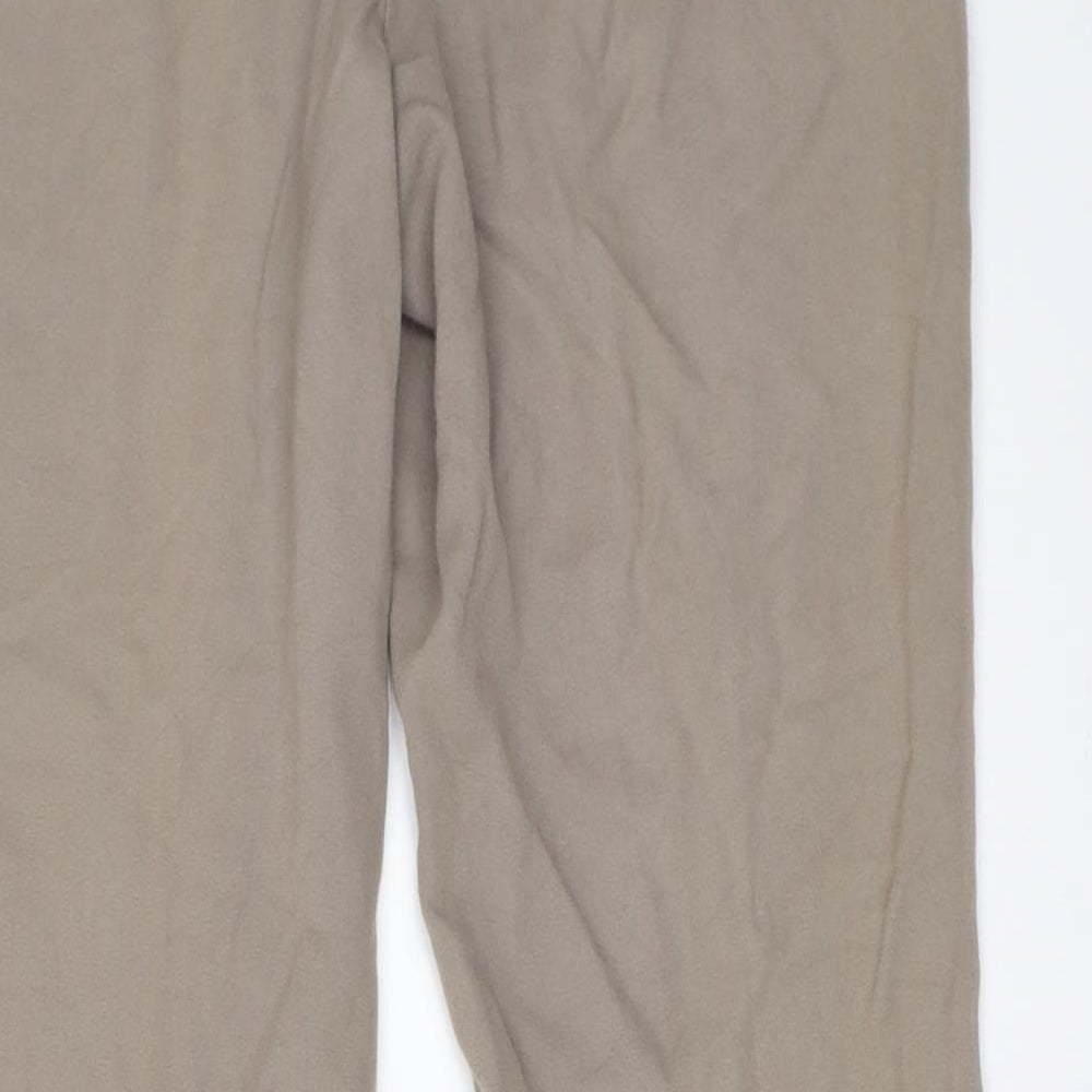 Marks and Spencer Womens Beige   Trousers  Size 14 L28 in