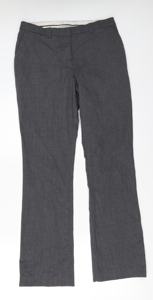 H&M Womens Grey   Trousers  Size 38 L30 in