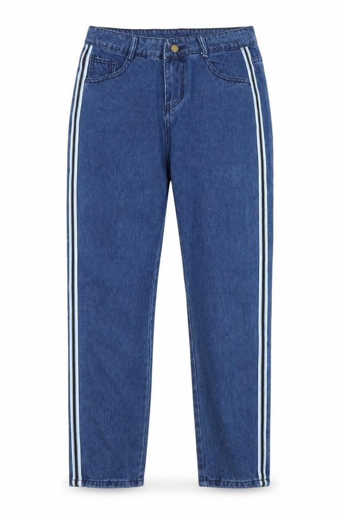 Preworn Womens Blue  Denim Straight Jeans Size XL L28 in