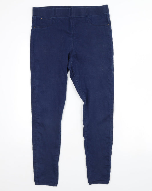 Denim Womens Blue  Denim Skinny Jeans Size 12 L29 in