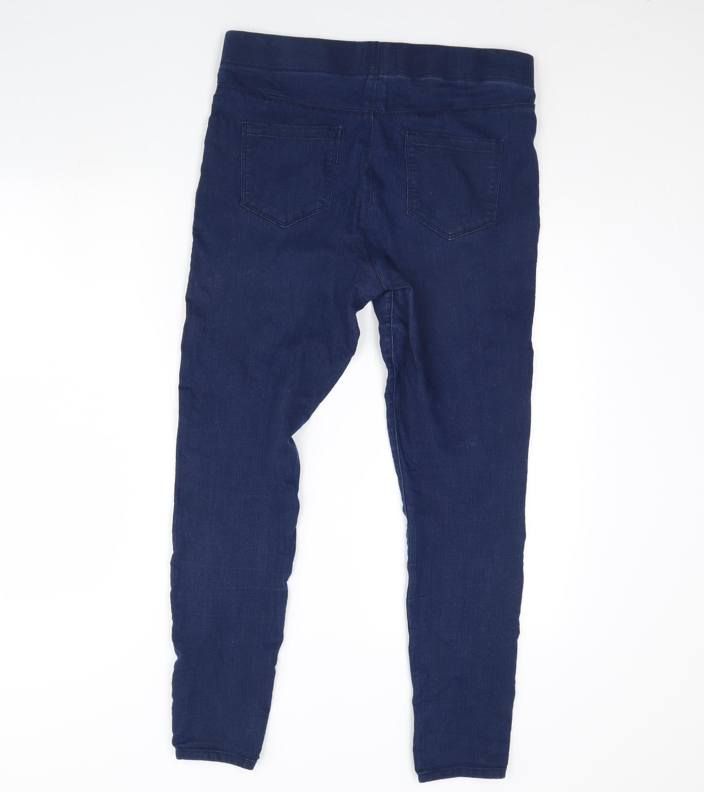 Denim Womens Blue  Denim Skinny Jeans Size 12 L29 in