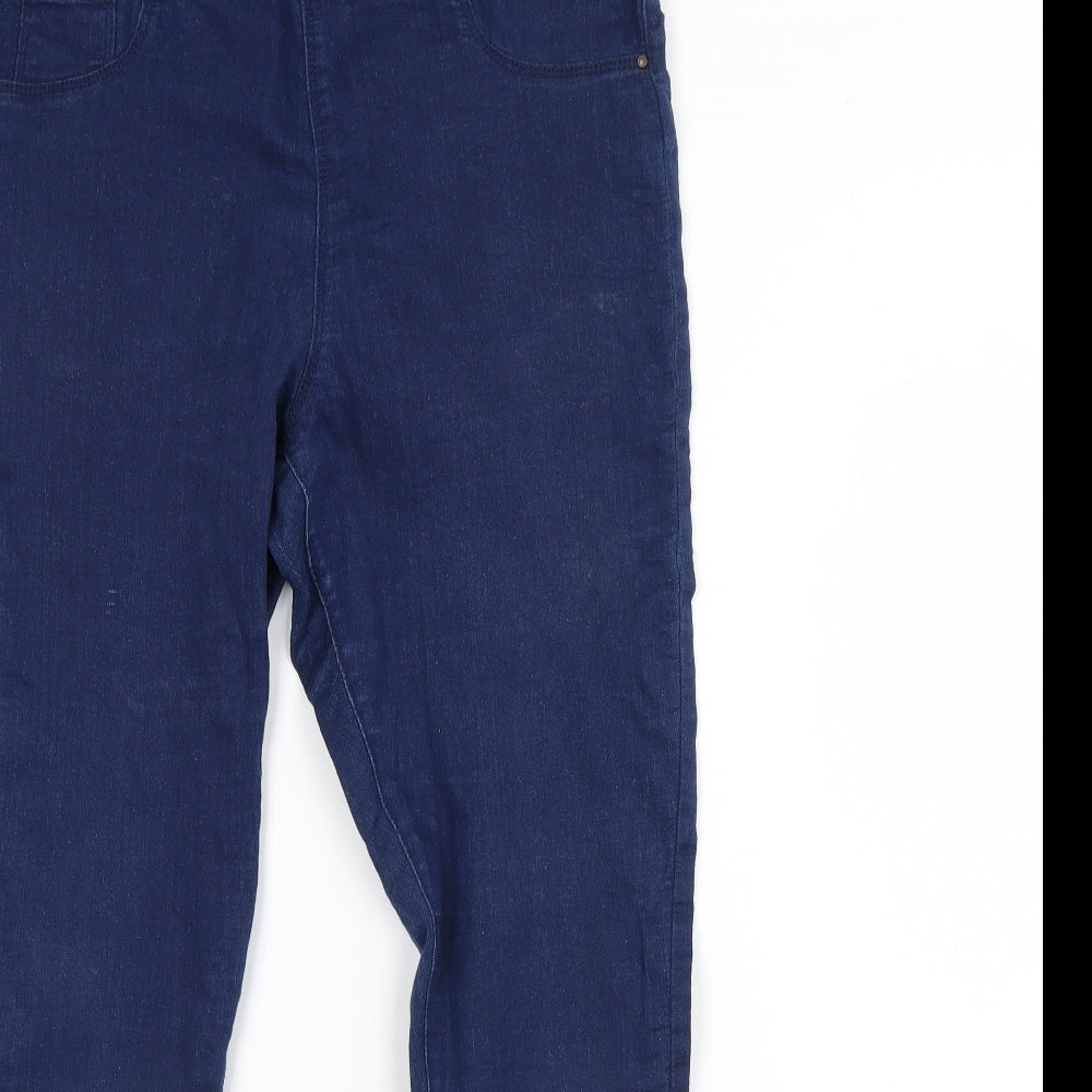 Denim Womens Blue  Denim Skinny Jeans Size 12 L29 in
