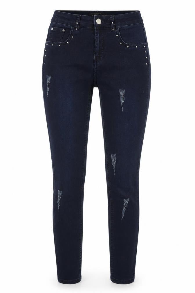 Select Womens Blue  Denim Skinny Jeans Size 6 L29 in