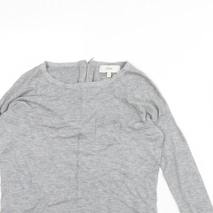 Next Womens Grey   Pullover Jumper Size 8