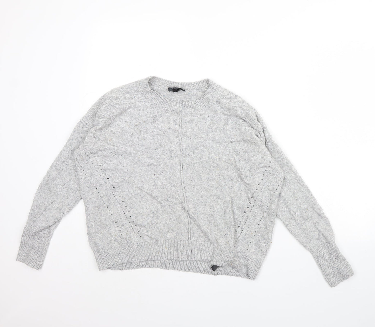 Topshop Womens Grey   Pullover Jumper Size 8