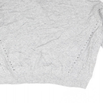 Topshop Womens Grey   Pullover Jumper Size 8