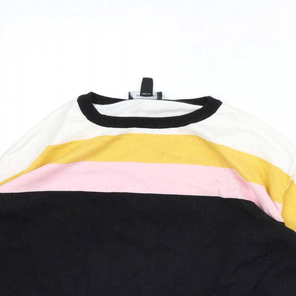 New Look Womens Black   Pullover Jumper Size L