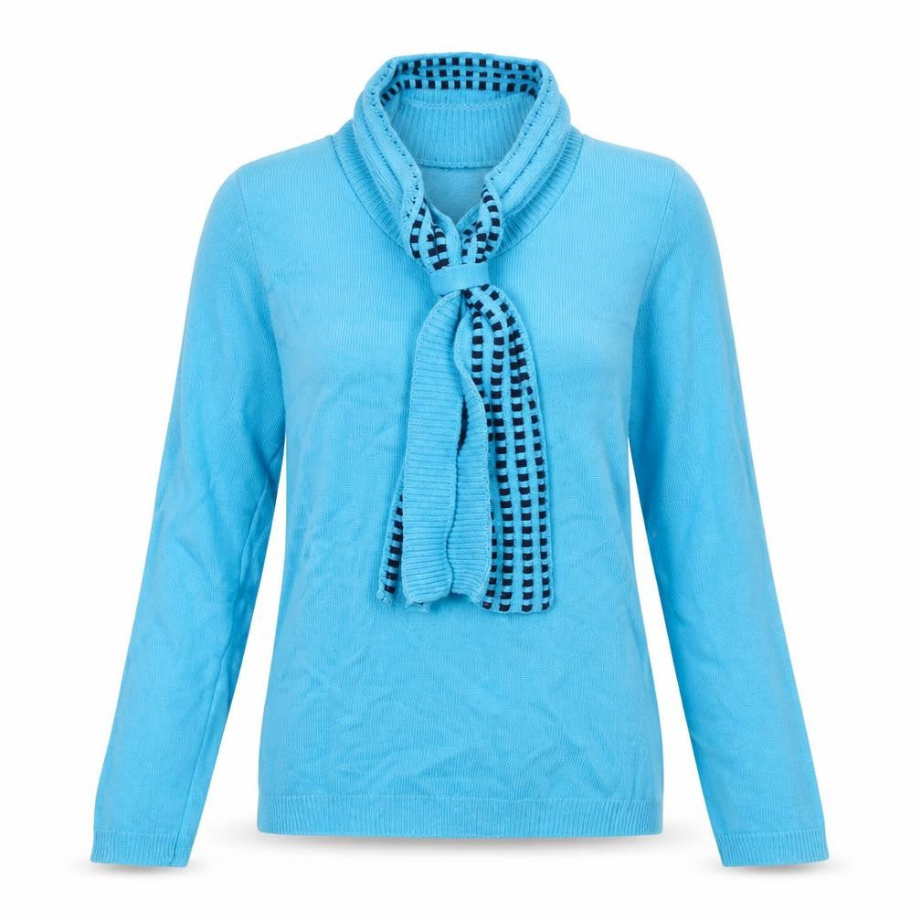 Envy Womens Blue   Pullover Jumper Size S