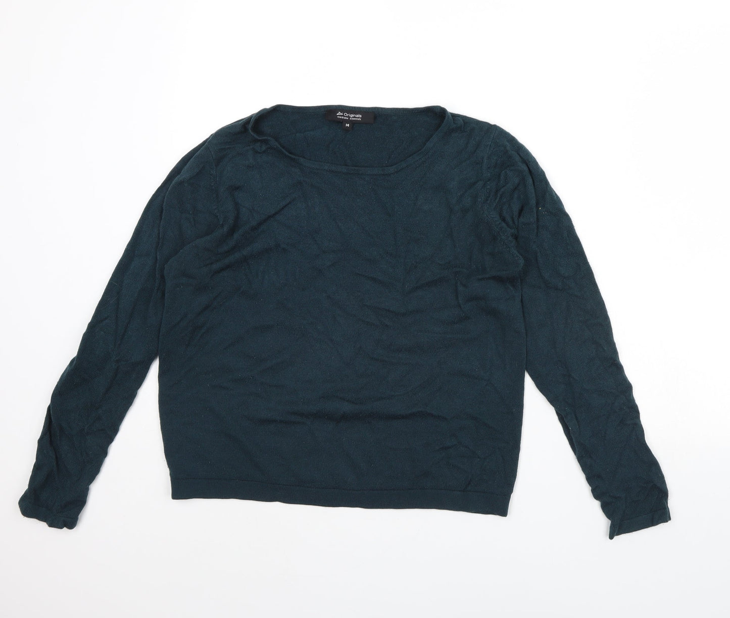 Originals Womens Green   Pullover Jumper Size 14