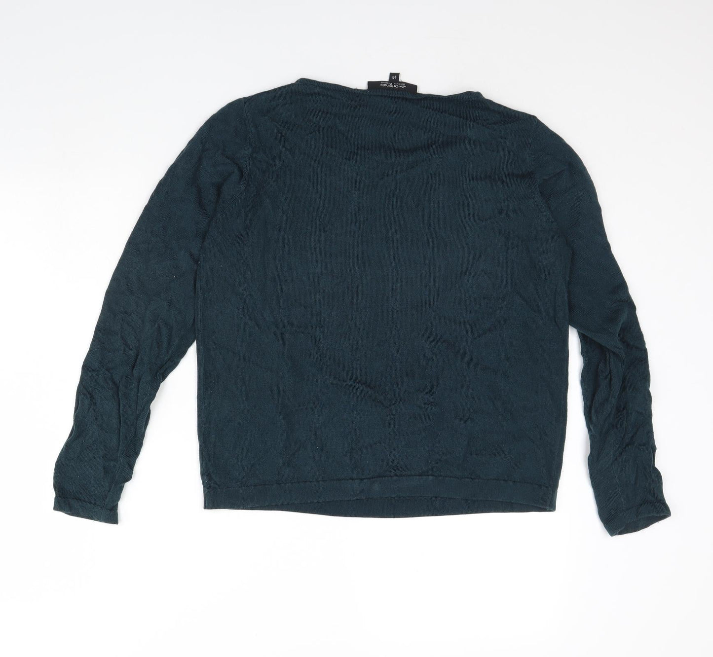 Originals Womens Green   Pullover Jumper Size 14