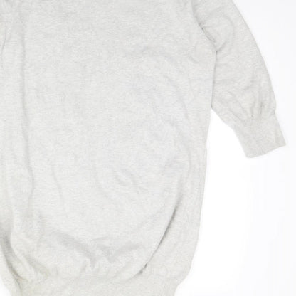 Next Womens Grey   Pullover Jumper Size S