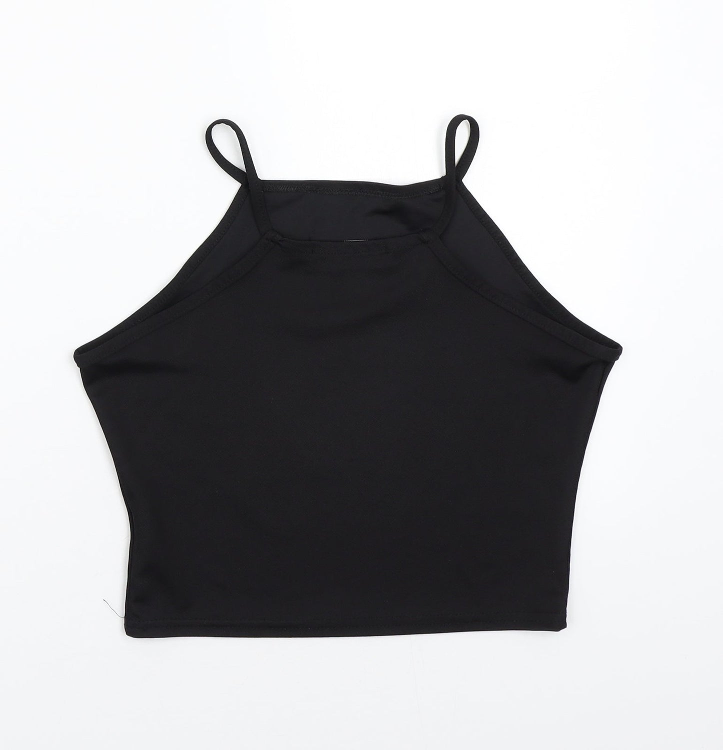 Boohoo Womens Black   Basic T-Shirt Size 10