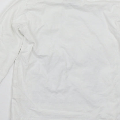 SOUL & GLORY Boys White   Pullover Jumper Size 4-5 Years