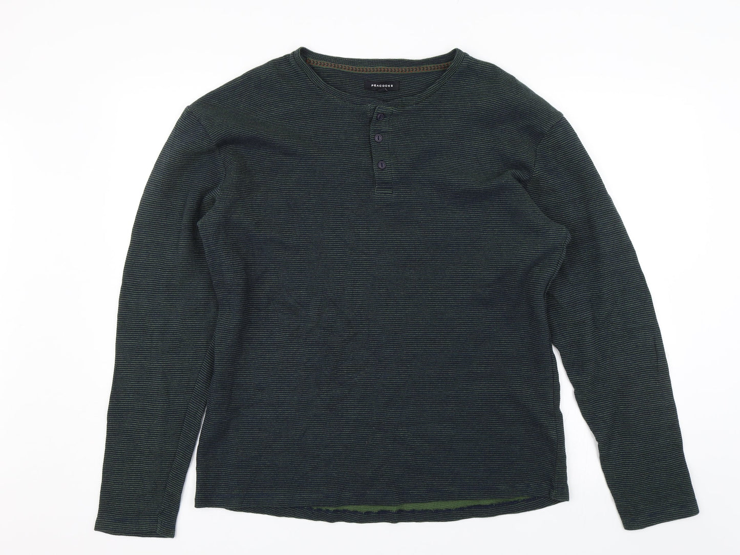 Peacocks Womens Green   Pullover Jumper Size XL