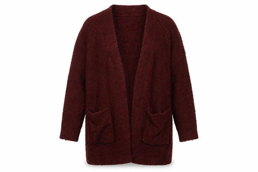 New Look Womens Red   Cardigan Jumper Size S