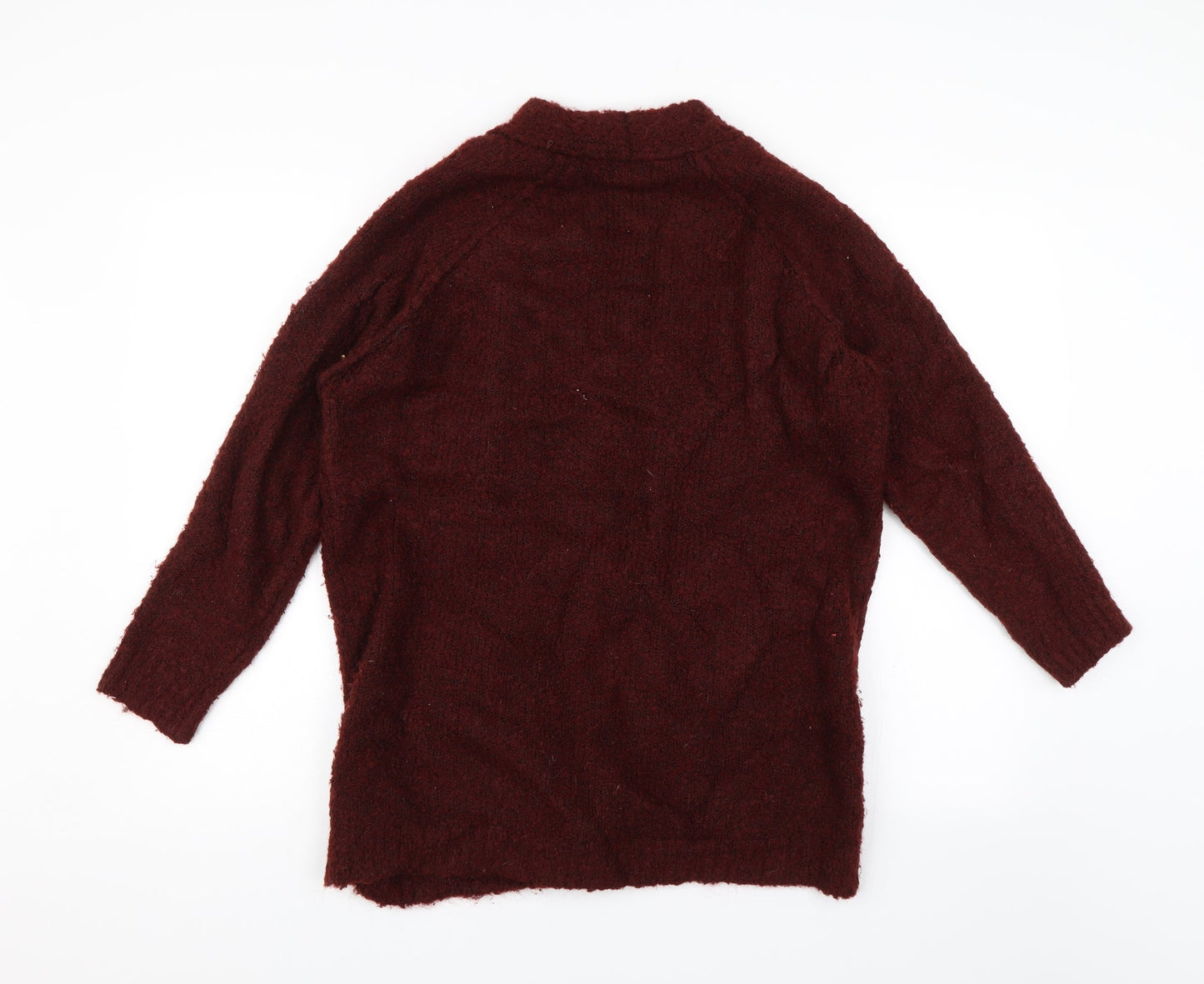 New Look Womens Red   Cardigan Jumper Size S