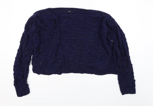 M&Co Womens Blue   Pullover Jumper Size L