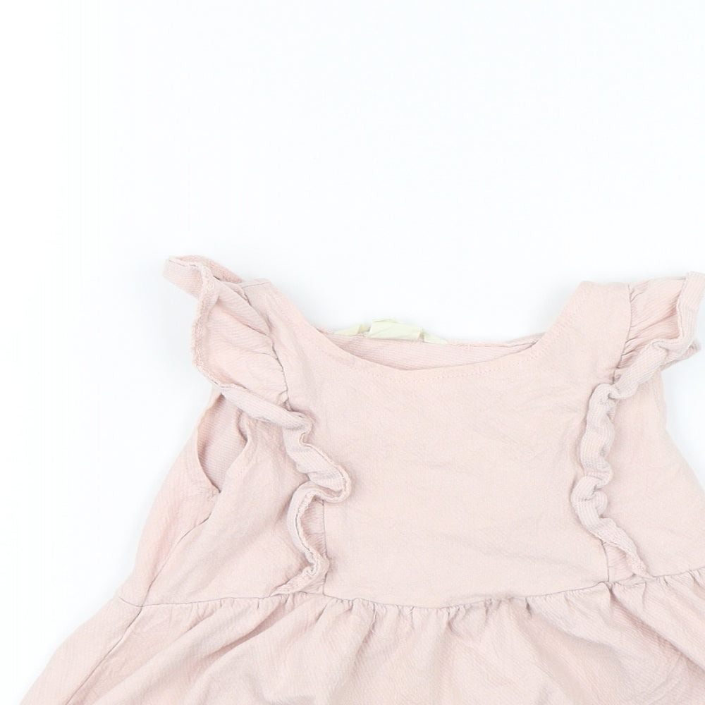 H&M Girls Pink   Shift  Size 2-3 Years