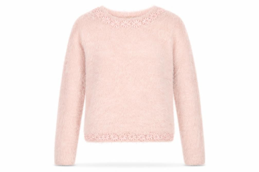 Yumi Girls Pink   Pullover Jumper Size 13-14 Years
