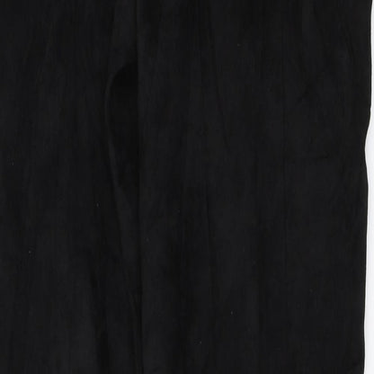 Preworn Womens Black   Trousers  Size 28 in L26 in