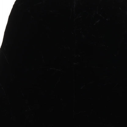 Turnover Womens Black   Swing Skirt Size 10