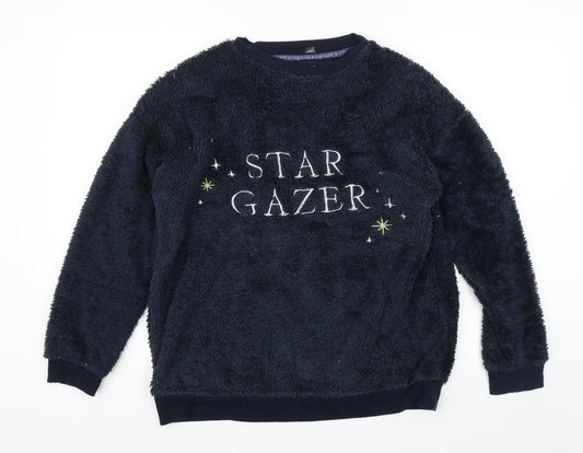 Love to Lounge Womens Blue   Pullover Jumper Size S  - Stargazer