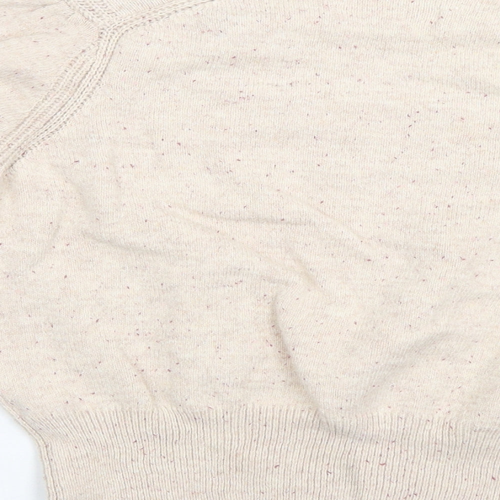 M&S Womens Ivory   Pullover Jumper Size 12