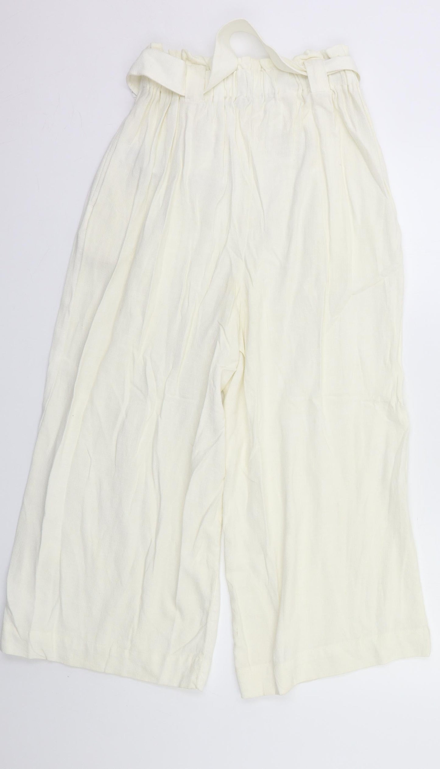 New Look Womens White   Flared Jeans Size 8 L24 in