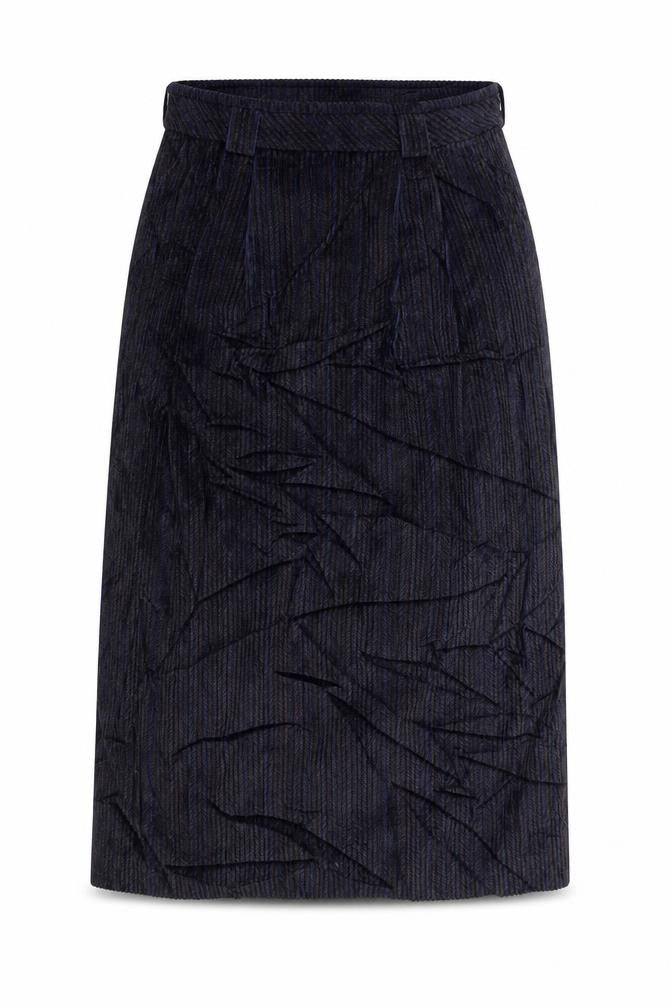 Bogner Womens Blue   A-Line Skirt