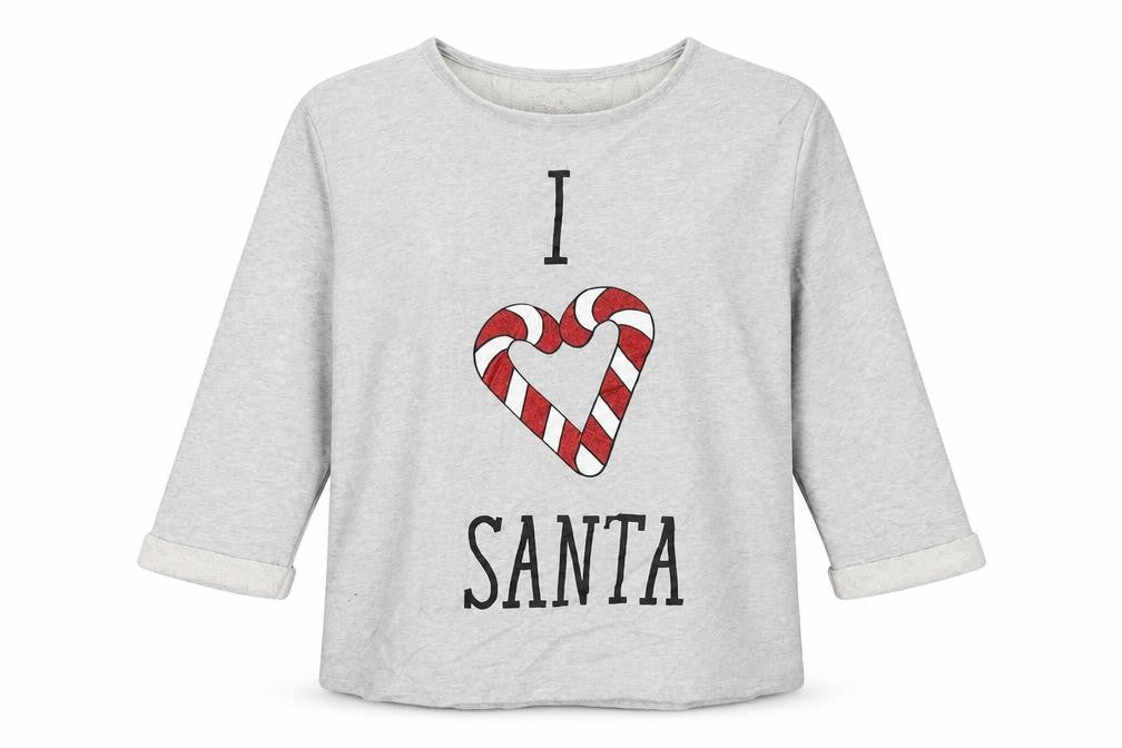 A Christmas To Remember Womens Grey   Pullover Sweatshirt Size L  - Xmas