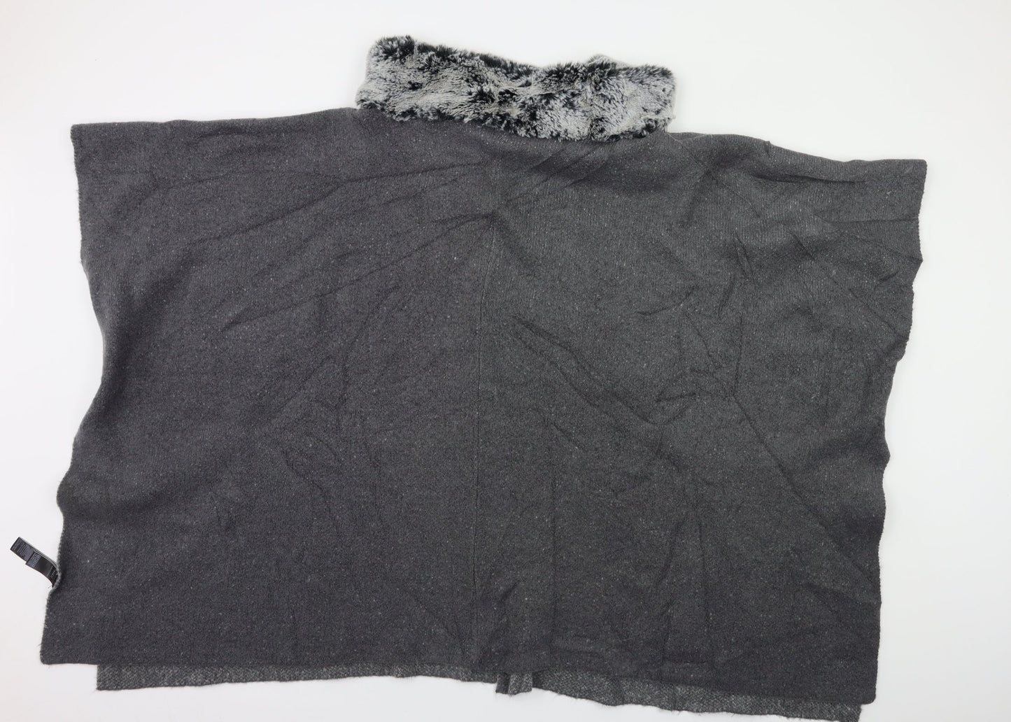 M&S Womens Grey   Overcoat Coatigan Size L