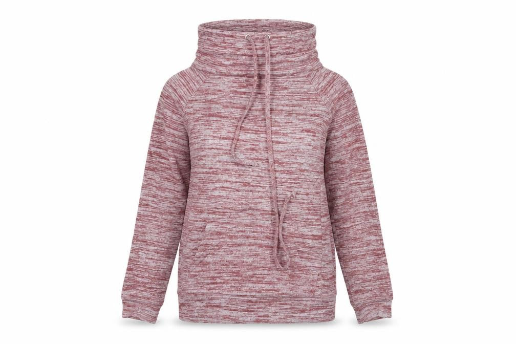 Select Womens Red   Pullover Sweatshirt Size 8