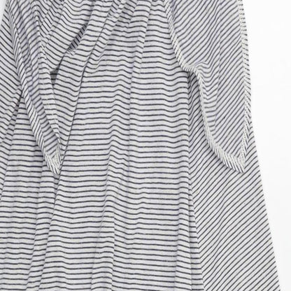 Next Womens Blue Striped  Maxi  Size 8