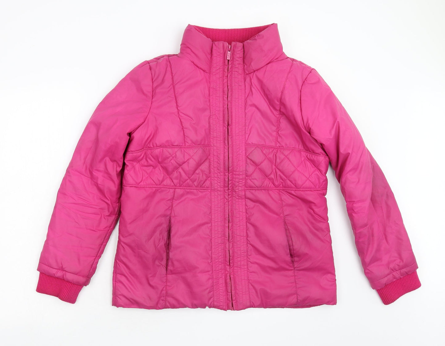 Ajile Ath Dept Girls Pink   Jacket  Size L
