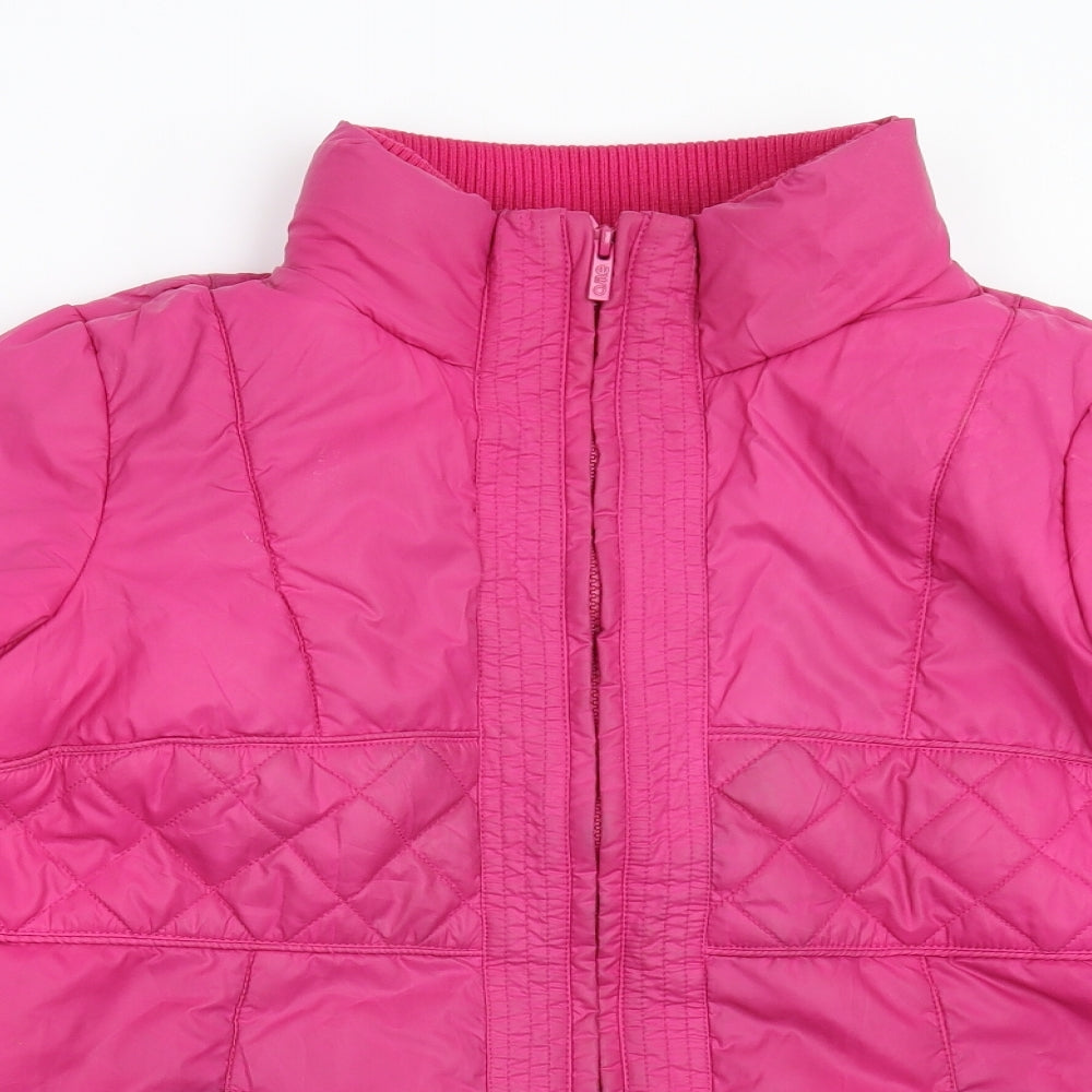 Ajile Ath Dept Girls Pink   Jacket  Size L