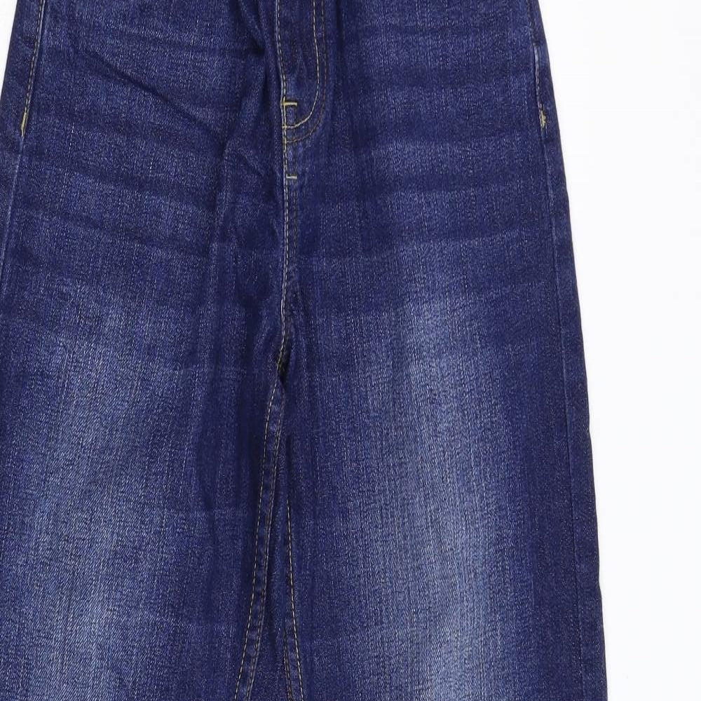 Bloozoo Mens Blue  Denim Straight Jeans Size 16 L29 in