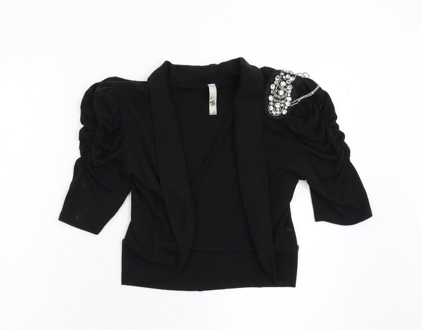 Preworn Womens Black   Shrug Jumper Size M