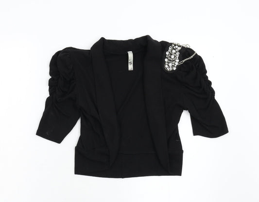 Preworn Womens Black   Shrug Jumper Size M