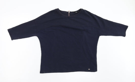 F&F Womens Blue   Basic T-Shirt Size 8