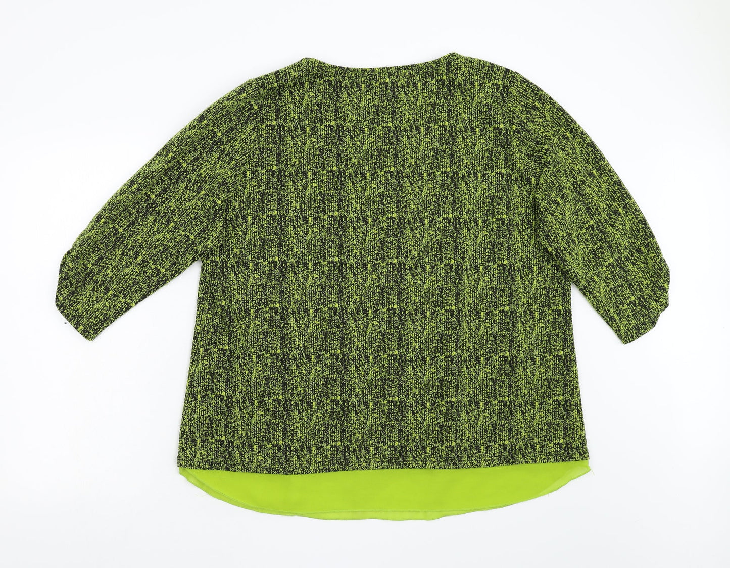 Klass Womens Green   Pullover Jumper Size 2XL